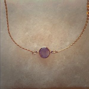 Amethyst necklace